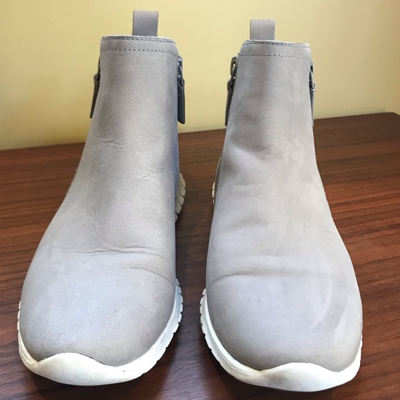 Cole Haan Zero Grand Gray Ankle Boot Sneakers (6.5) - Picture 4 of 8